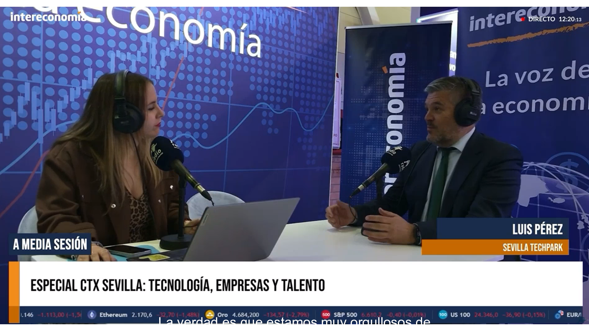 (INTERECONOMIA) Entrevista a Luis Pérez, Director General de Sevilla TechPark