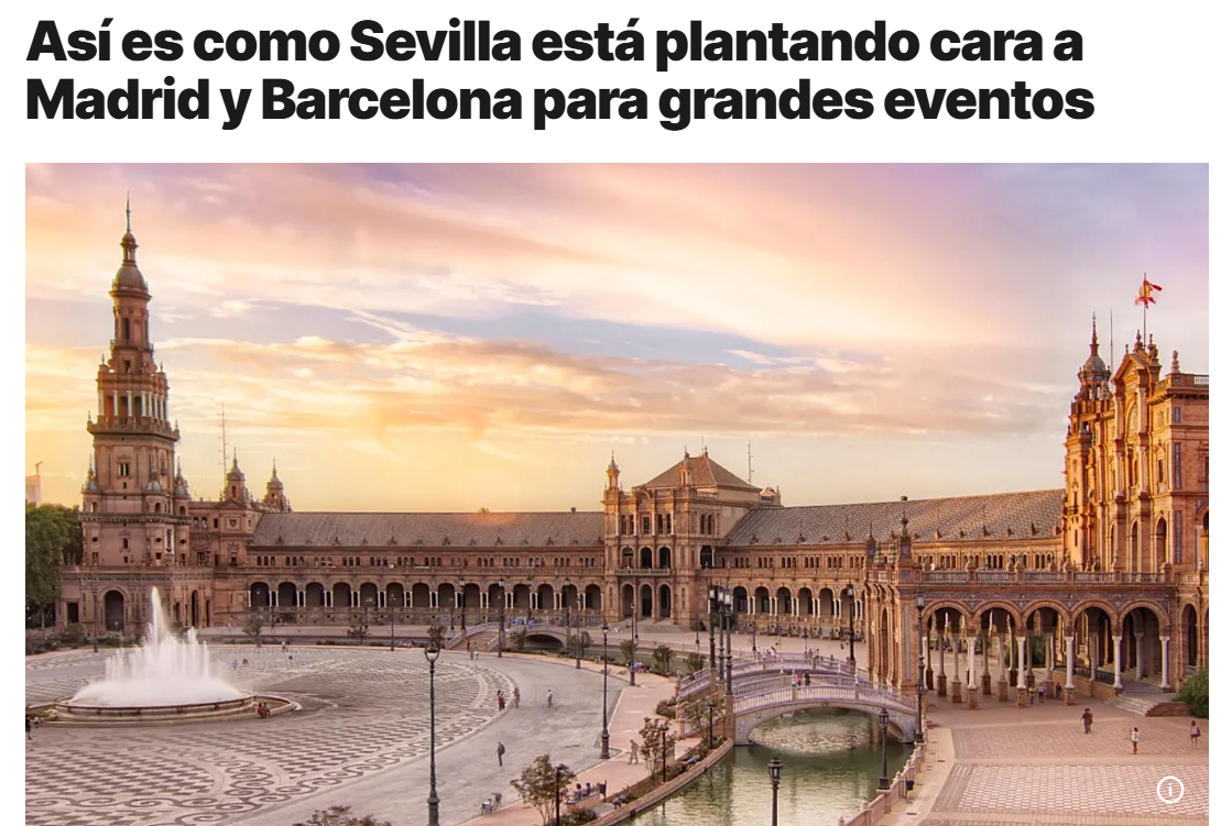 (EURONEWS) CTx, entre los grandes eventos que están impulsando Sevilla