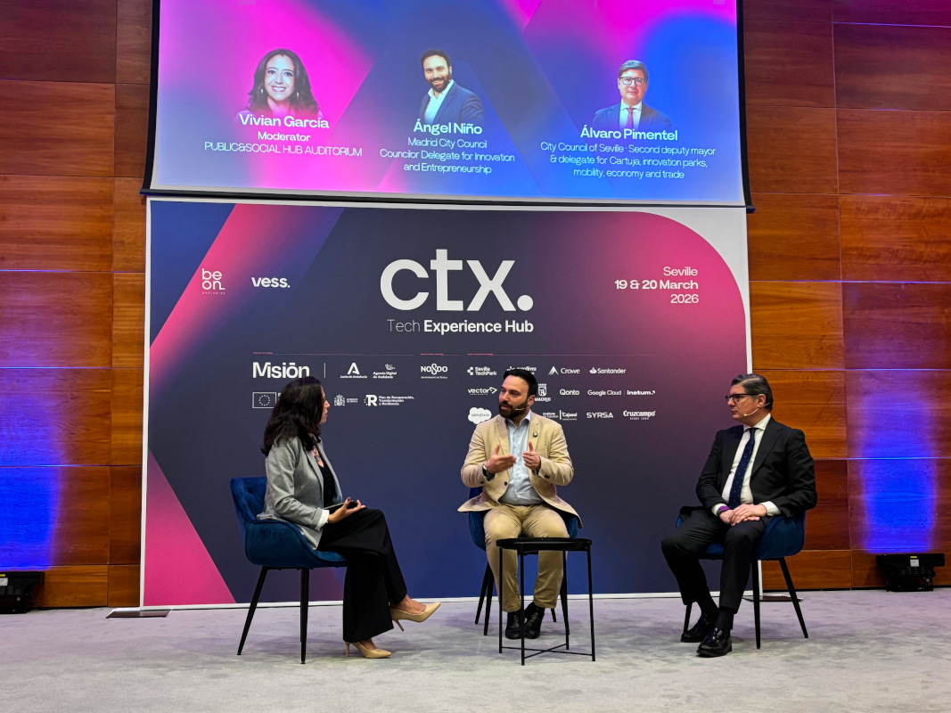 (DIARIO DE MADRID) El Ayuntamiento de Madrid exhibe el talento emprendedor de la capital en el encuentro tecnológico CTx Tech 2026 de Sevilla